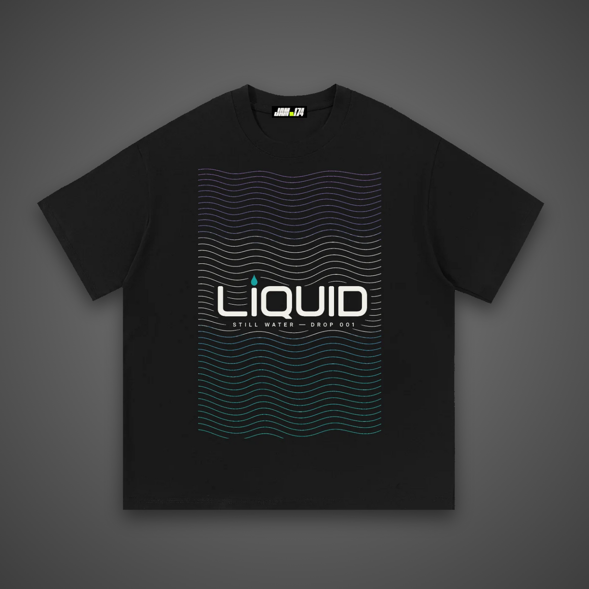 LIQUID Still Water Mono Tee – Unisex