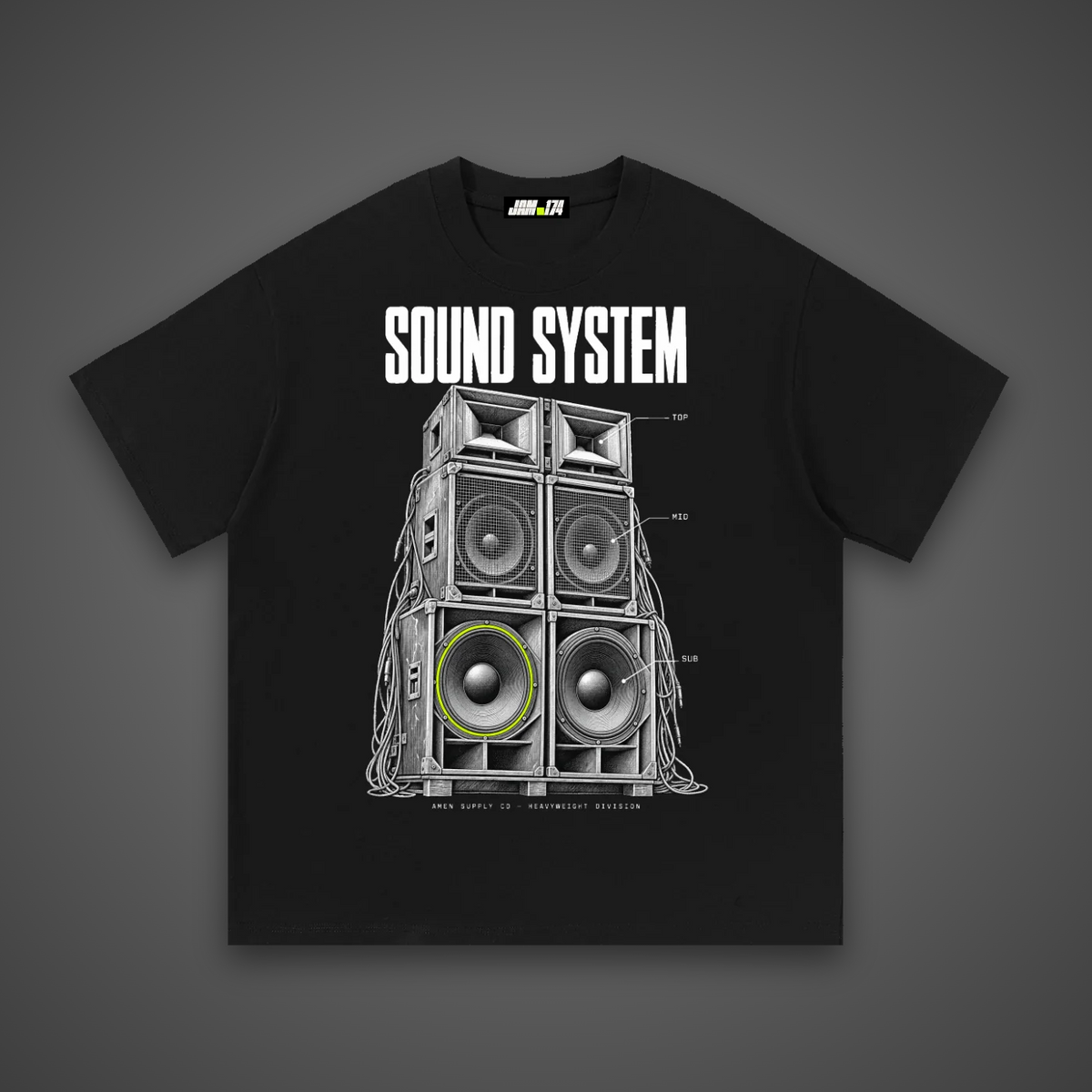Sound System Tee – Unisex