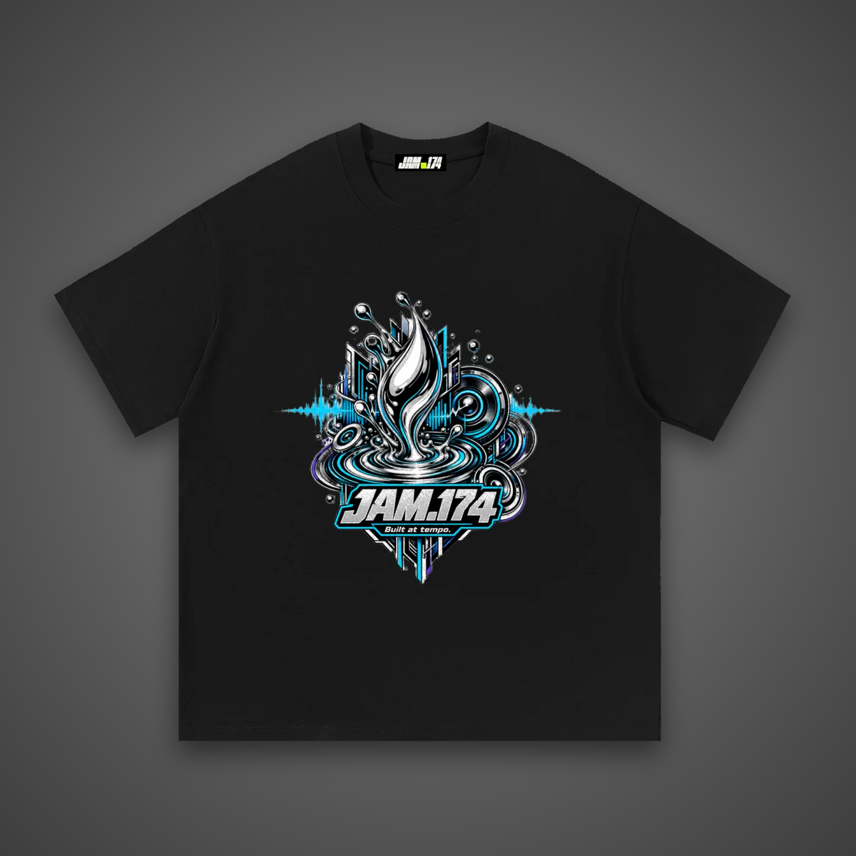 JAM.174 Liquid Chrome Tee – Unisex