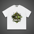 JAM.174 Waveform Burst Tee (White) – Unisex