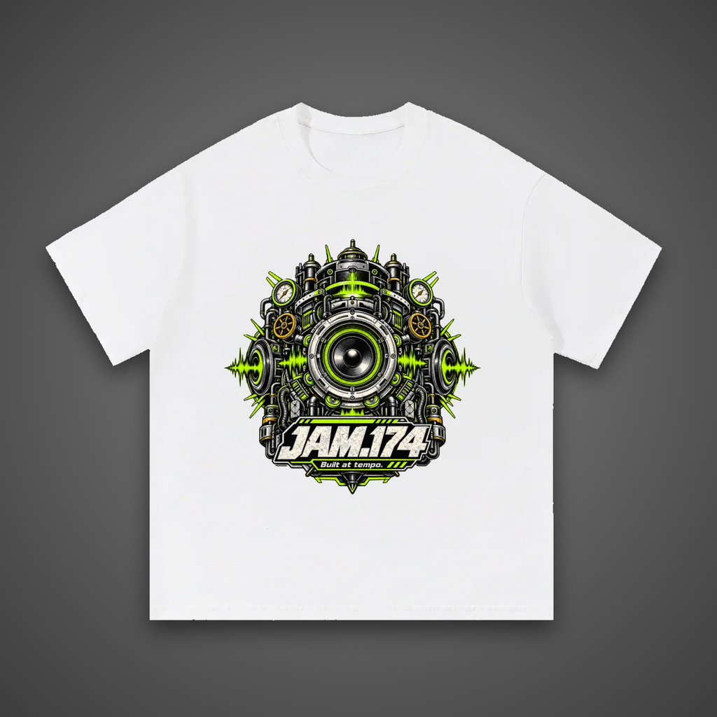 JAM.174 Speaker Core Tee (White) – Unisex