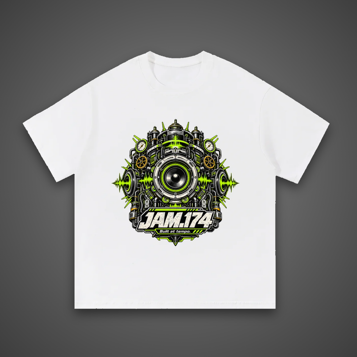 JAM.174 Speaker Core Tee (White) – Unisex