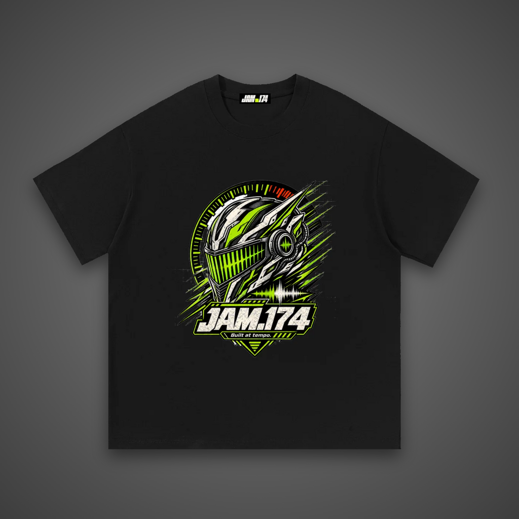 JAM.174 Cyber Helmet Tee – Unisex