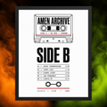 Amen Archive Side B framed poster