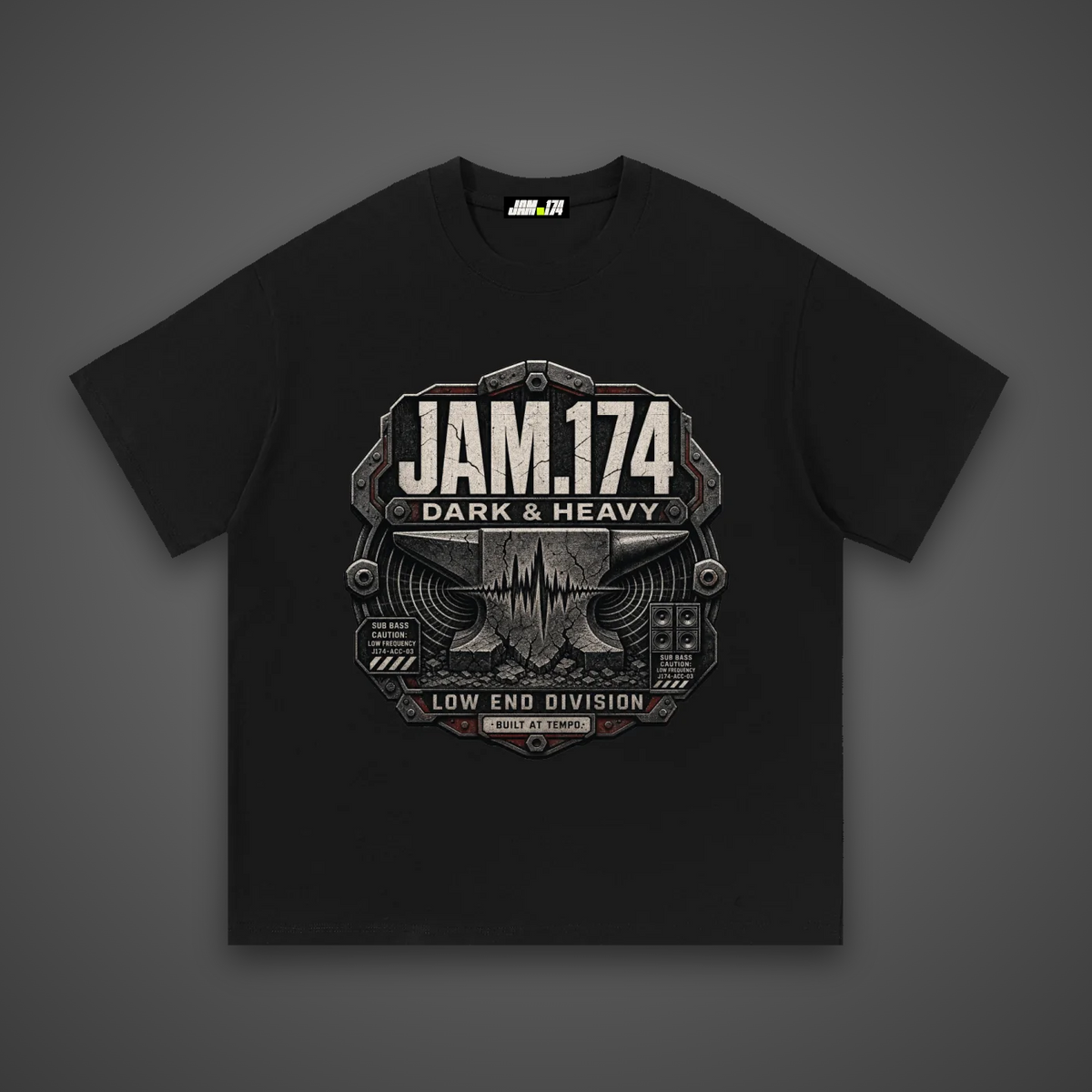 JAM.174 Dark & Heavy Tee – Unisex
